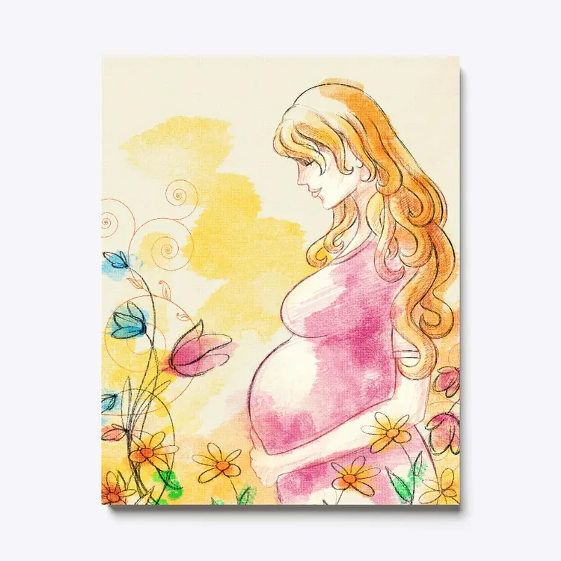 Dreams Of A Mother Canvas Print