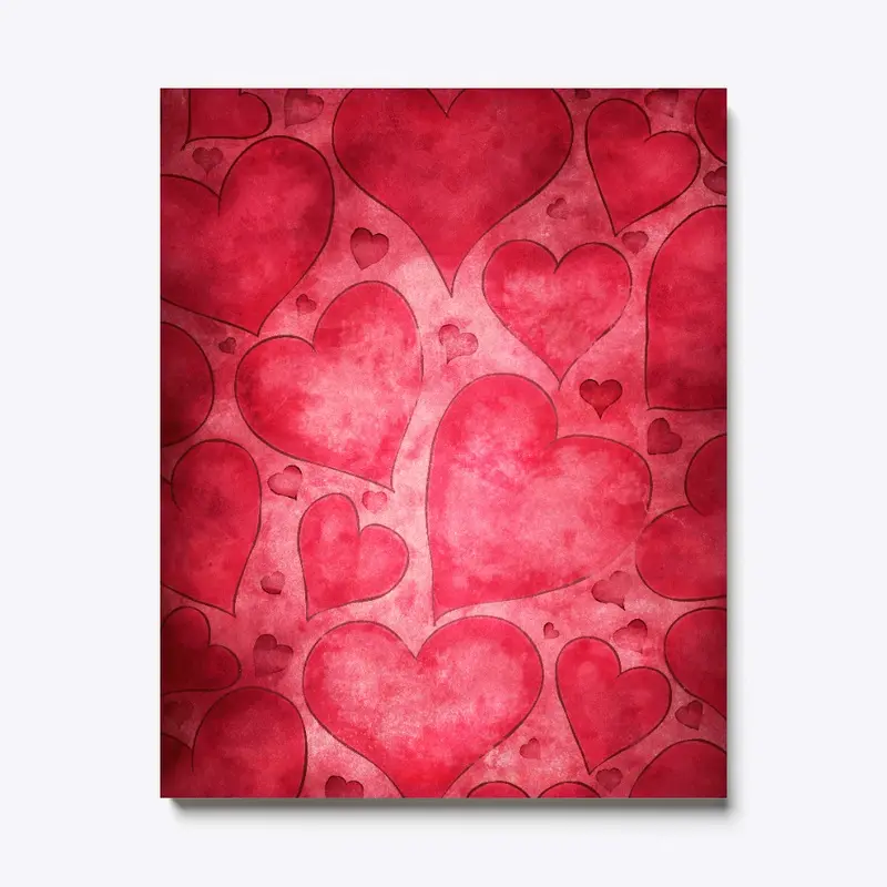 High On Love Canvas Print